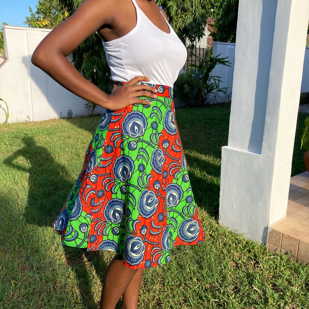 Vibrant Multicolor Women's Skirt
